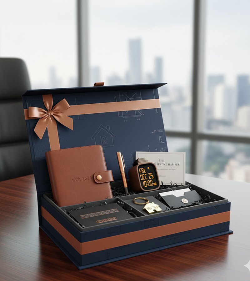 The Executive's Festive Hampe